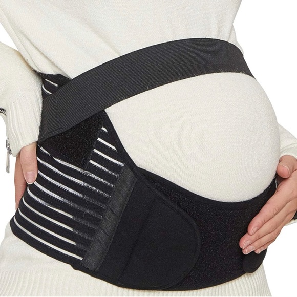 Maternity Belly Band for Belly and Back Support black - Picture 1 of 1